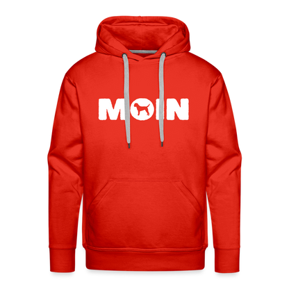 Men’s Premium Hoodie - Border Terrier - Moin - Rot