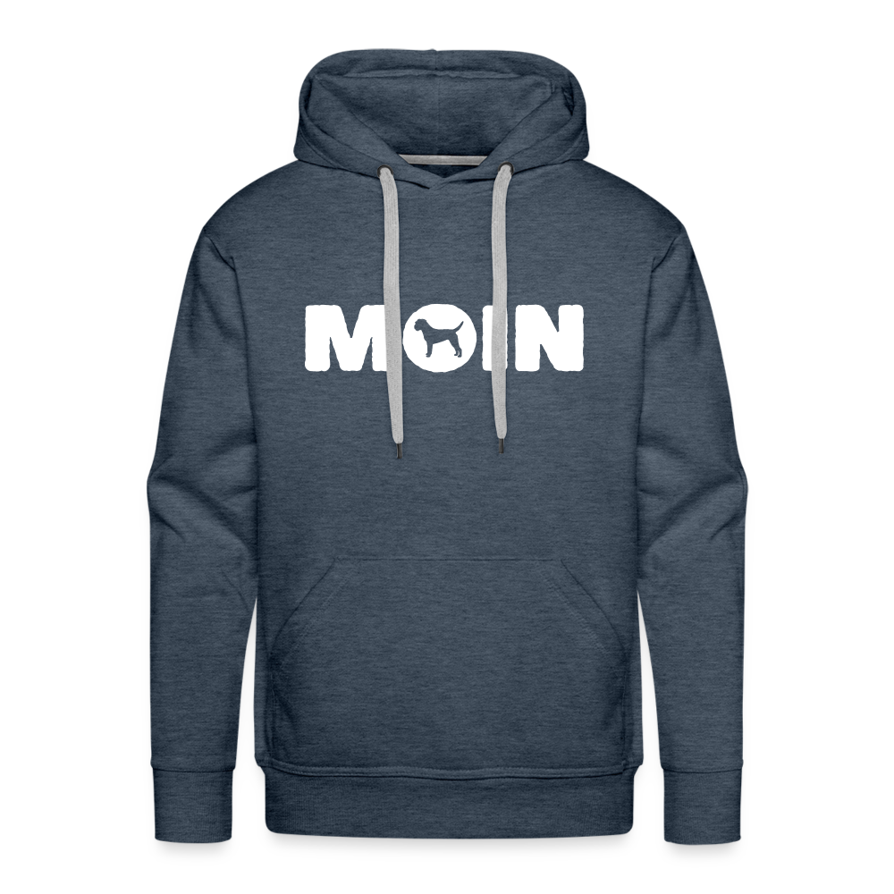 Men’s Premium Hoodie - Border Terrier - Moin - Jeansblau