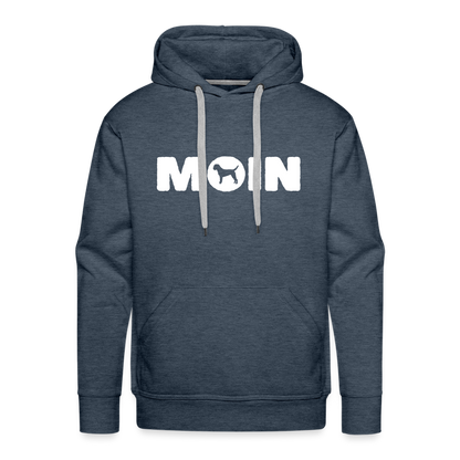 Men’s Premium Hoodie - Border Terrier - Moin - Jeansblau