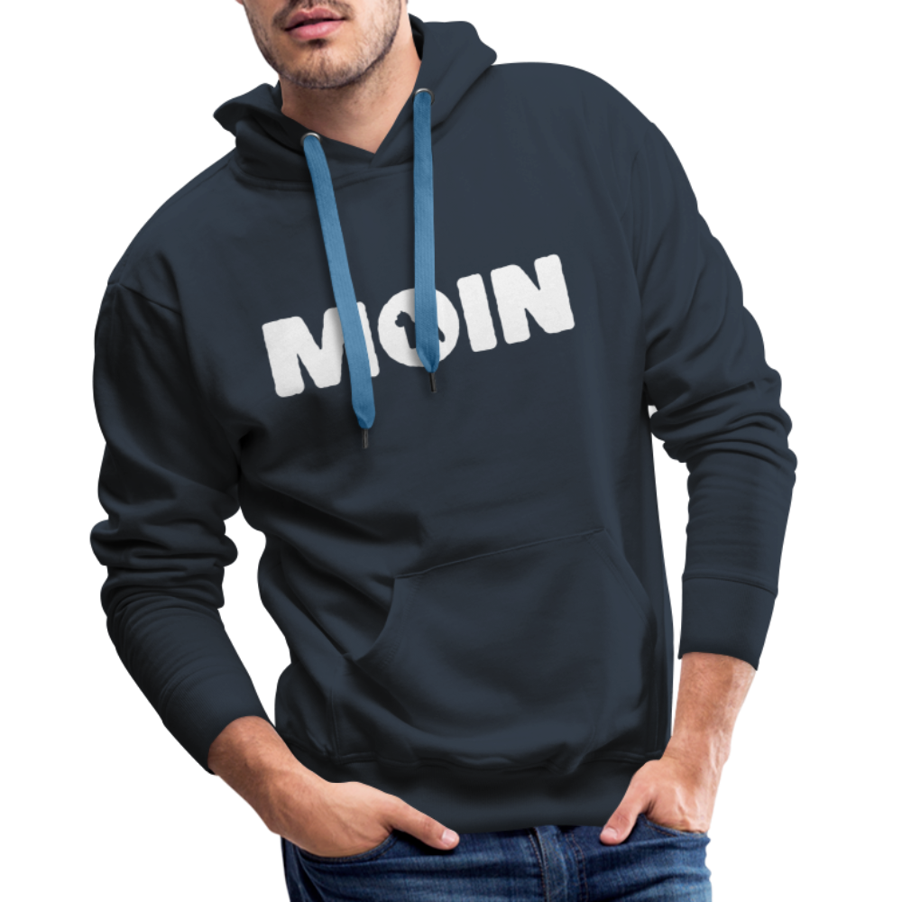 Men’s Premium Hoodie - West Highland White Terrier - Moin - Navy