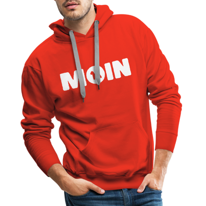 Men’s Premium Hoodie - West Highland White Terrier - Moin - Rot