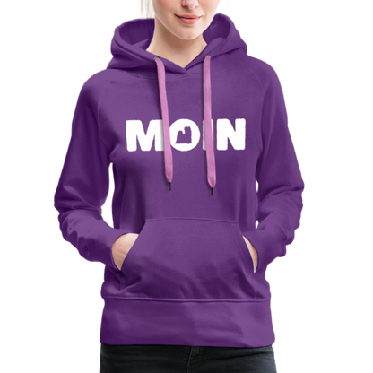 Frauen Premium Hoodie - Yorkshire Terrier - Moin - Purple