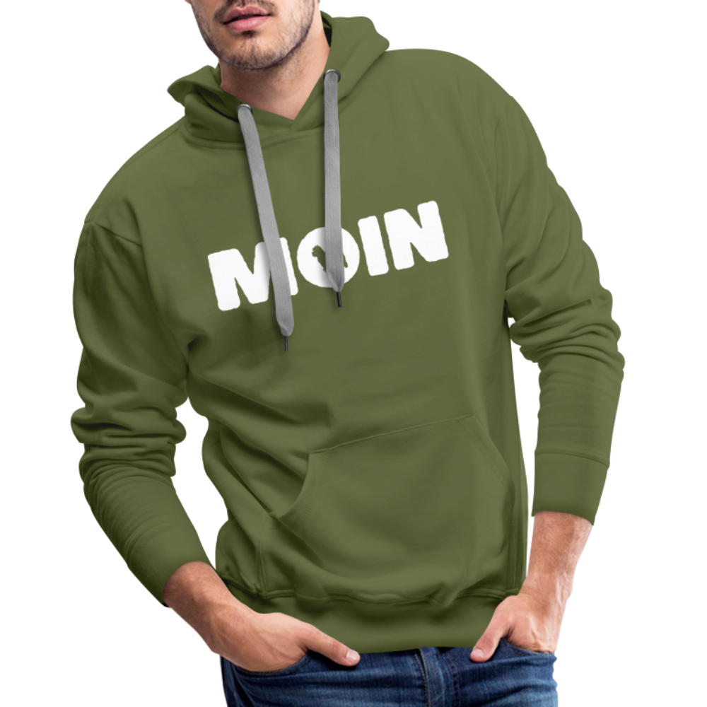 Men’s Premium Hoodie - Cairn Terrier - Moin - Olivgrün