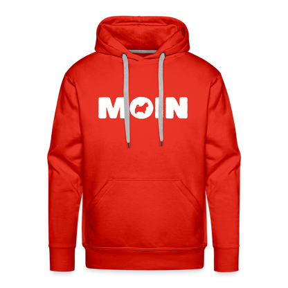 Men’s Premium Hoodie - Norwich Terrier - Moin - Rot