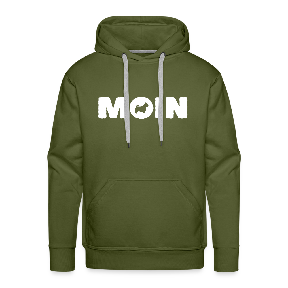 Men’s Premium Hoodie - Norwich Terrier - Moin - Olivgrün