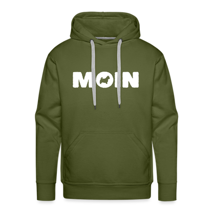 Men’s Premium Hoodie - Norwich Terrier - Moin - Olivgrün