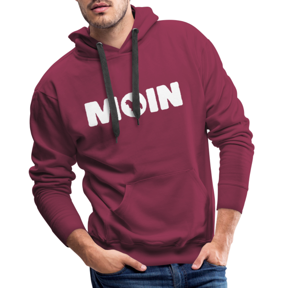 Men’s Premium Hoodie - Norfolk Terrier - Moin - Bordeaux