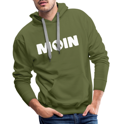 Men’s Premium Hoodie - Norfolk Terrier - Moin - Olivgrün