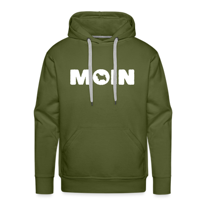 Men’s Premium Hoodie - Norfolk Terrier - Moin - Olivgrün