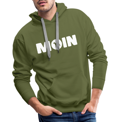 Men’s Premium Hoodie - Parson Russell Terrier - Moin - Olivgrün