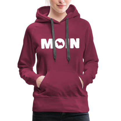 Frauen Premium Hoodie - Norfolk Terrier - Moin - Bordeaux