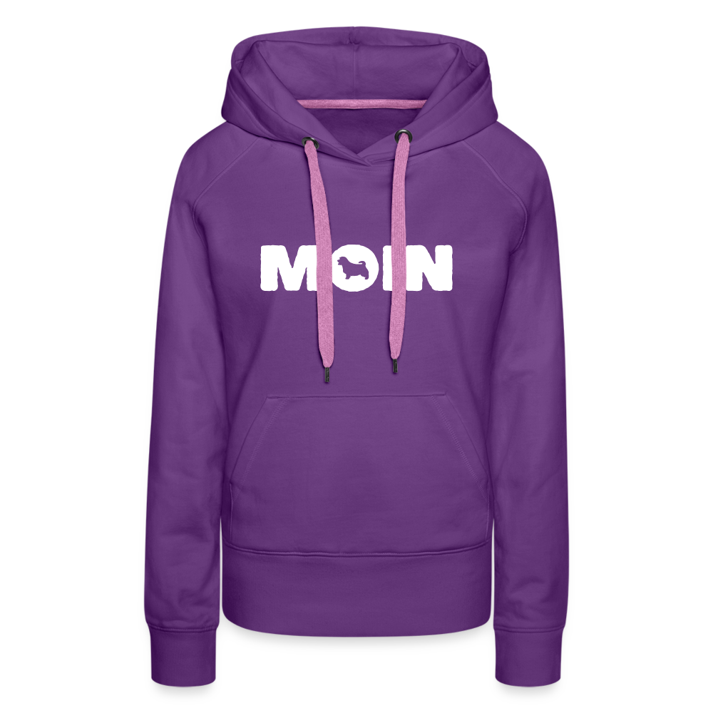 Frauen Premium Hoodie - Norfolk Terrier - Moin - Purple