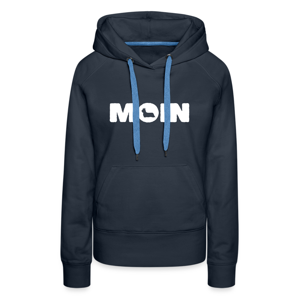 Frauen Premium Hoodie - Skye Terrier - Moin - Navy