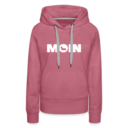 Frauen Premium Hoodie - Skye Terrier - Moin - Malve