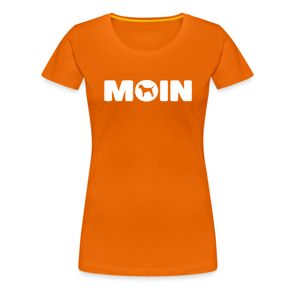 Women’s Premium T-Shirt - Border Terrier - Moin - Orange