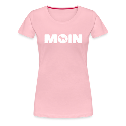 Women’s Premium T-Shirt - Border Terrier - Moin - Hellrosa