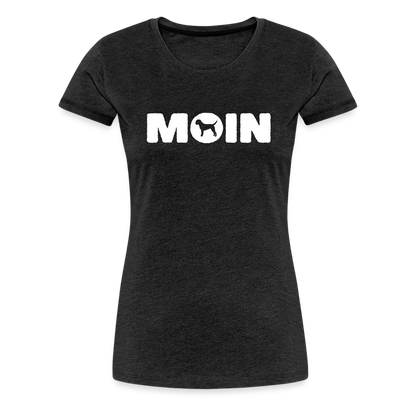 Women’s Premium T-Shirt - Border Terrier - Moin - Anthrazit