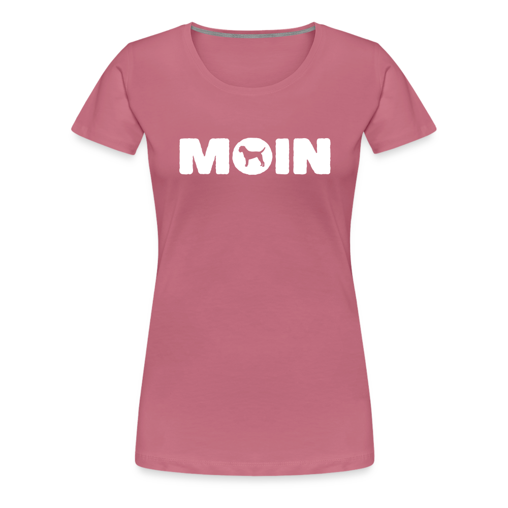 Women’s Premium T-Shirt - Border Terrier - Moin - Malve