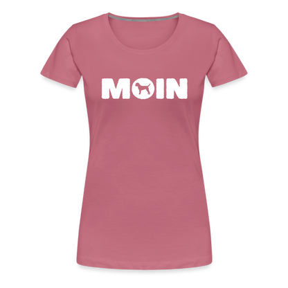 Women’s Premium T-Shirt - Border Terrier - Moin - Malve