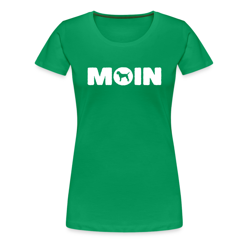 Women’s Premium T-Shirt - Border Terrier - Moin - Kelly Green