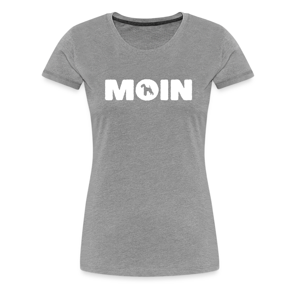 Women’s Premium T-Shirt - Lakeland Terrier - Moin - Grau meliert
