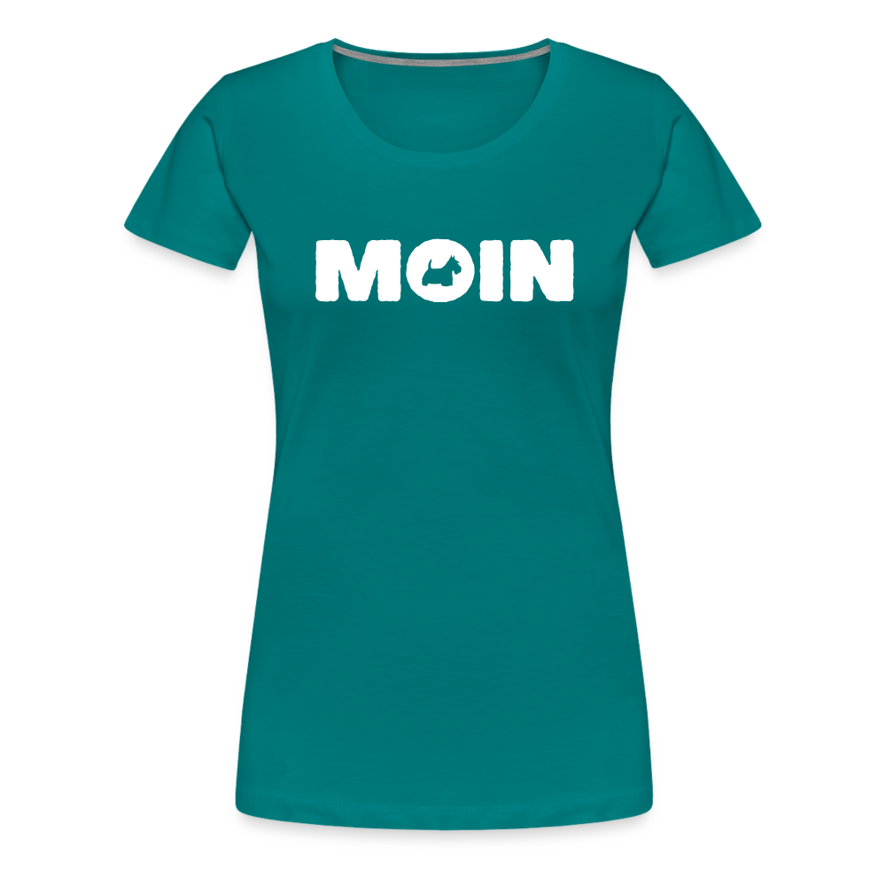 Women’s Premium T-Shirt - Scottish Terrier - Moin - Divablau