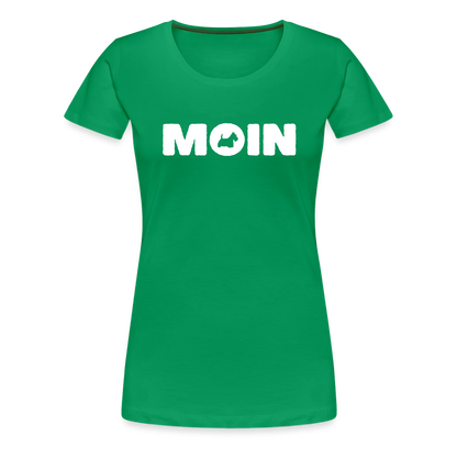 Women’s Premium T-Shirt - Scottish Terrier - Moin - Kelly Green