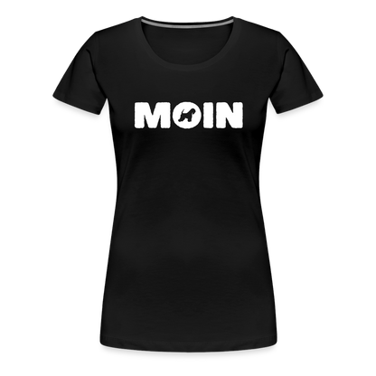 Women’s Premium T-Shirt - Irish Soft Coated Wheaten Terrier - Moin - Schwarz