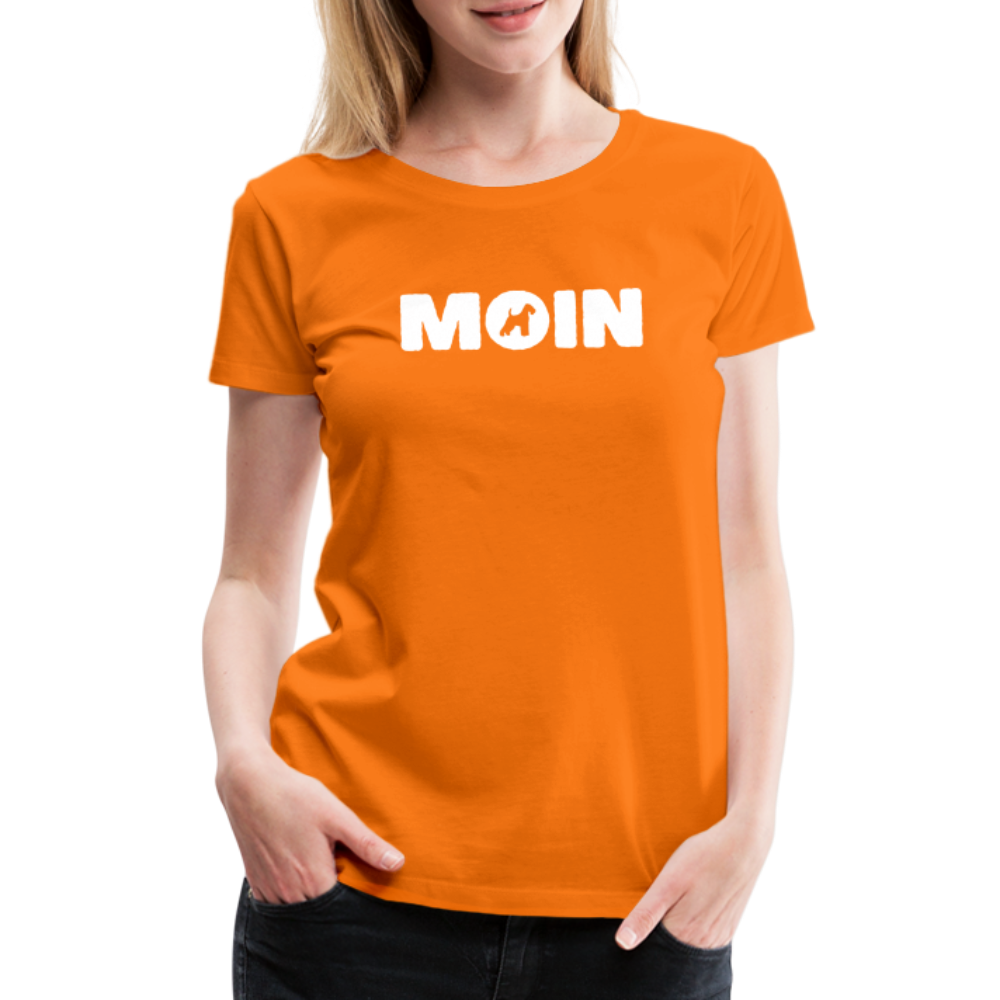 Women’s Premium T-Shirt - Welsh Terrier - Moin - Orange