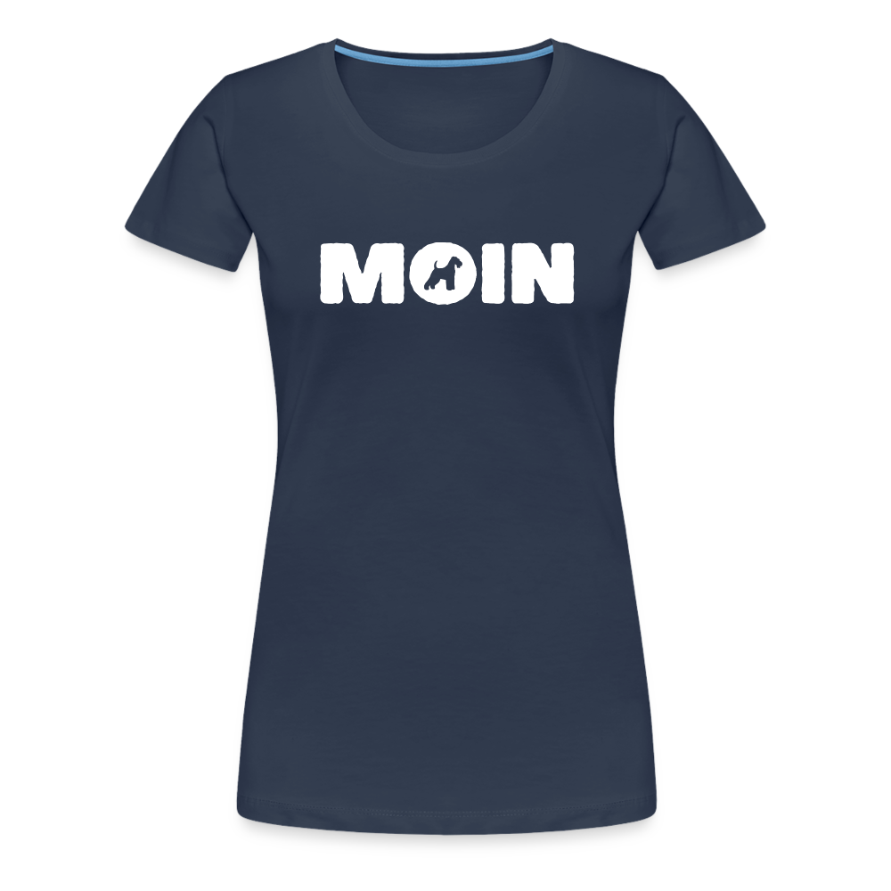 Women’s Premium T-Shirt - Welsh Terrier - Moin - Navy