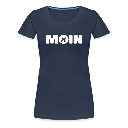 Women’s Premium T-Shirt - Welsh Terrier - Moin - Navy