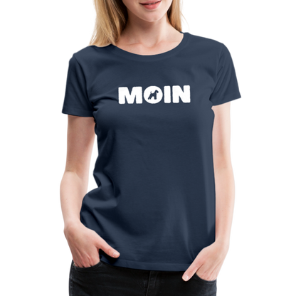 Women’s Premium T-Shirt - Welsh Terrier - Moin - Navy