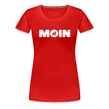 Women’s Premium T-Shirt - Welsh Terrier - Moin - Rot