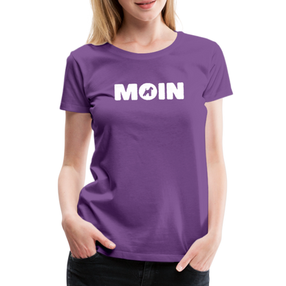 Women’s Premium T-Shirt - Welsh Terrier - Moin - Lila