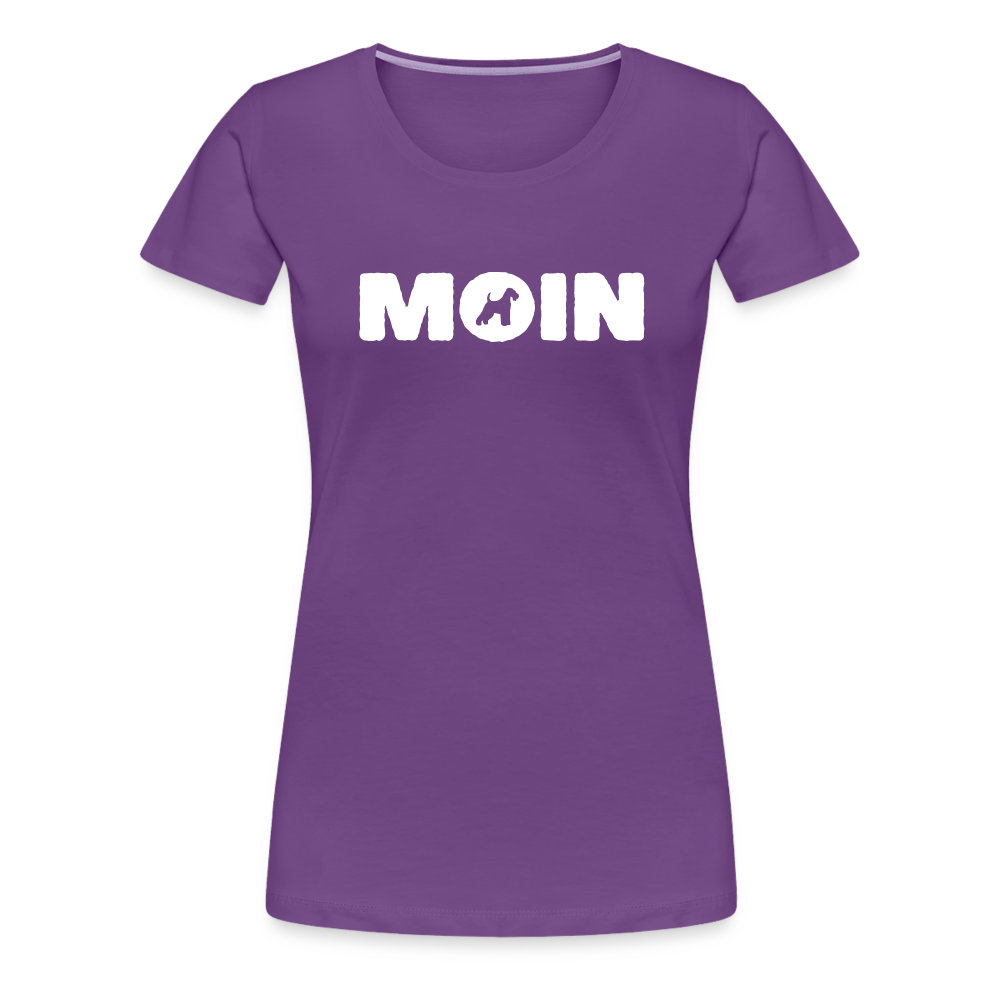 Women’s Premium T-Shirt - Welsh Terrier - Moin - Lila