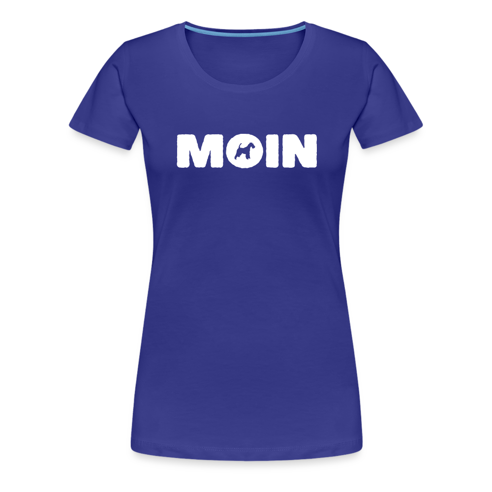 Women’s Premium T-Shirt - Drahthaar Foxterrier - Moin - Königsblau