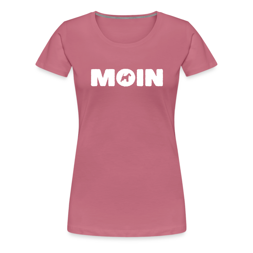 Women’s Premium T-Shirt - Drahthaar Foxterrier - Moin - Malve