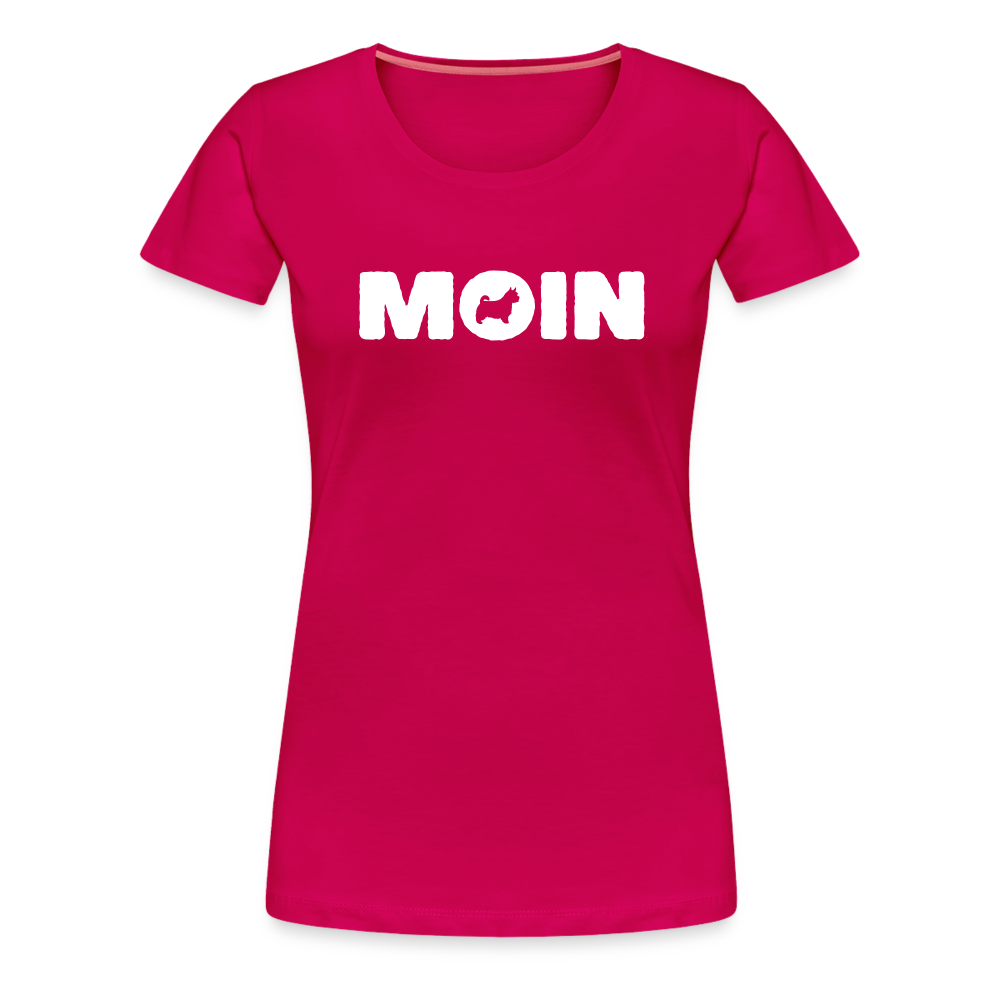 Women’s Premium T-Shirt - Norwich Terrier - Moin - dunkles Pink