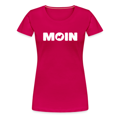 Women’s Premium T-Shirt - Norwich Terrier - Moin - dunkles Pink