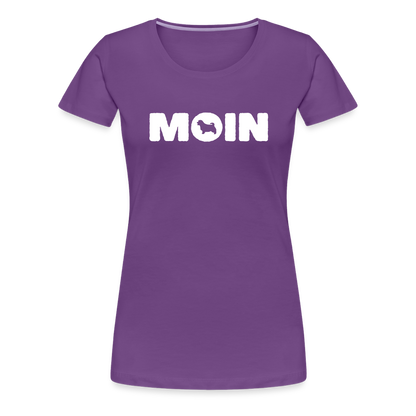 Women’s Premium T-Shirt - Norfolk Terrier - Moin - Lila