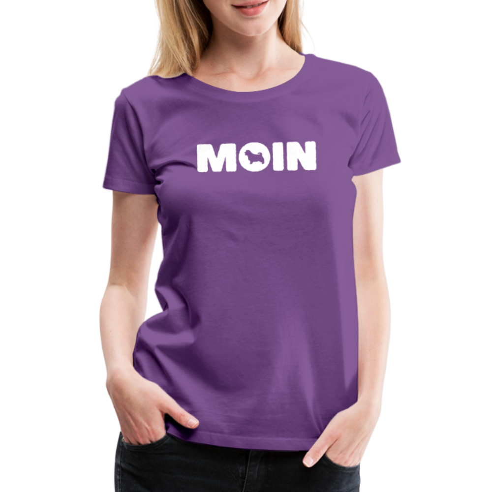 Women’s Premium T-Shirt - Norfolk Terrier - Moin - Lila