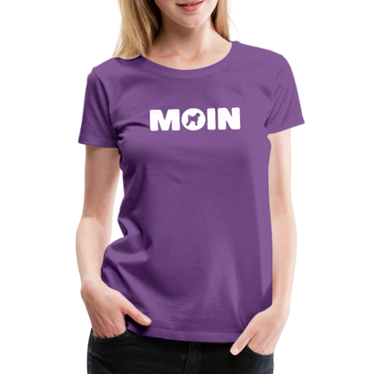 Women’s Premium T-Shirt - Schwarzer Russischer Terrier - Moin - Lila