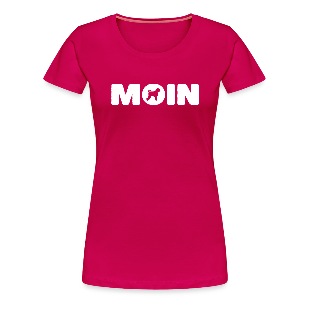 Women’s Premium T-Shirt - Schwarzer Russischer Terrier - Moin - dunkles Pink
