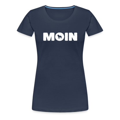 Women’s Premium T-Shirt - Staffordshire Bull Terrier - Moin - Navy