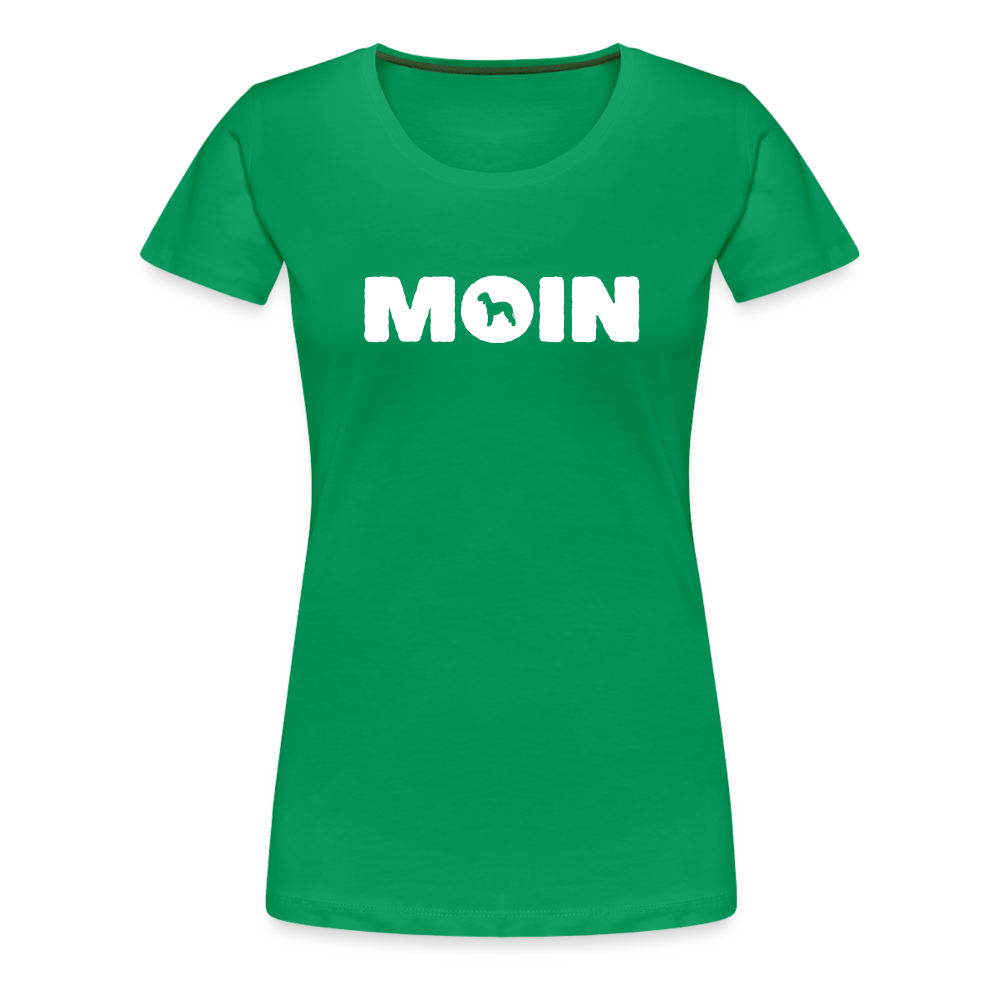Women’s Premium T-Shirt - Bedlington Terrier - Moin - Kelly Green