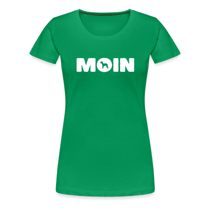 Women’s Premium T-Shirt - Bedlington Terrier - Moin - Kelly Green