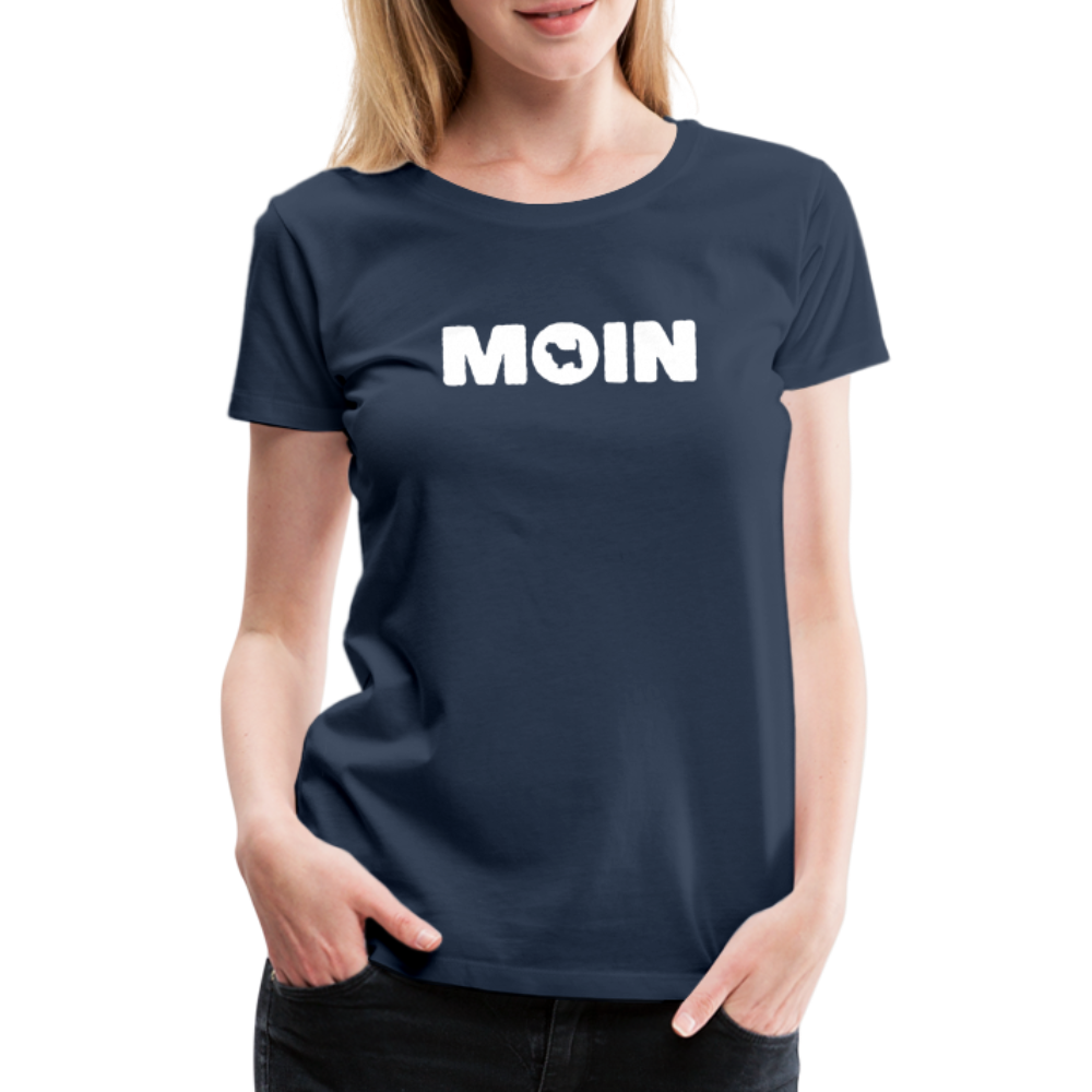 Women’s Premium T-Shirt - Irish Glen of Imaal Terrier - Moin - Navy