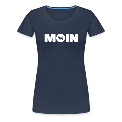 Women’s Premium T-Shirt - Irish Glen of Imaal Terrier - Moin - Navy