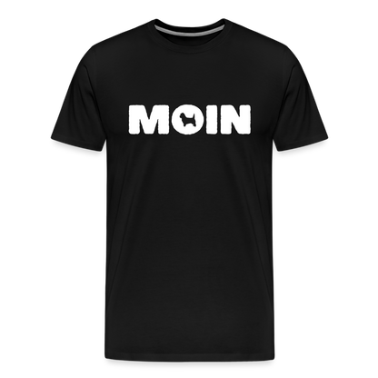 Cairn Terrier - Moin | Männer Premium T-Shirt - Schwarz