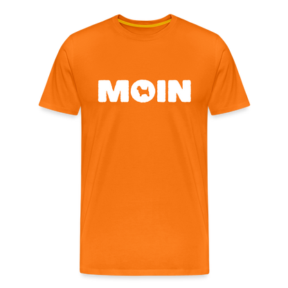 Cairn Terrier - Moin | Männer Premium T-Shirt - Orange